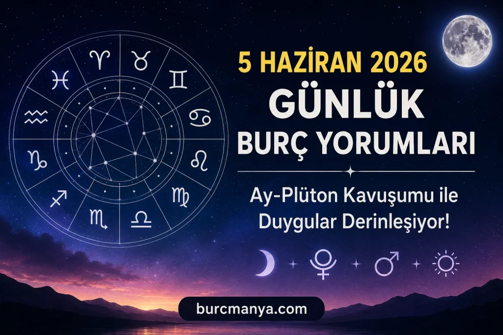 5 Haziran 2026 Cuma Günlük Burç Yorumları