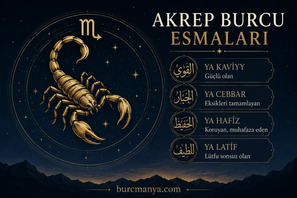 Akrep Burcu Esmaları