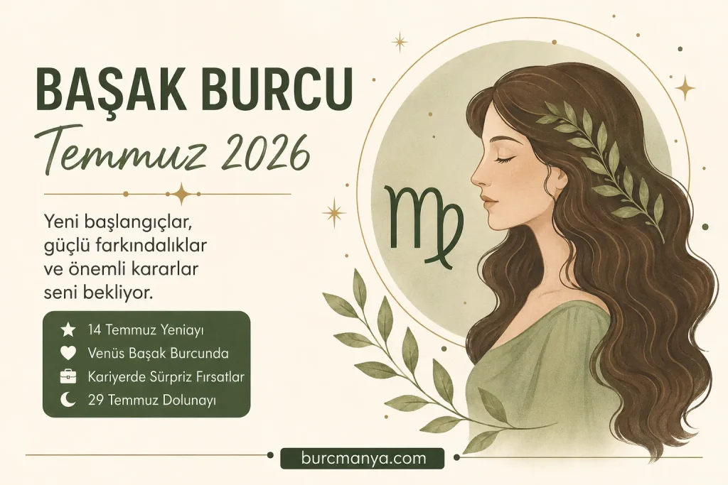 Başak Burcu Temmuz 2026 Aylık Burç Yorumu