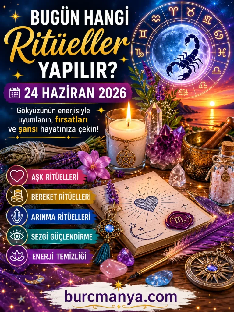 Bugün Hangi Ritüeller Yapılır 24 Haziran 2026