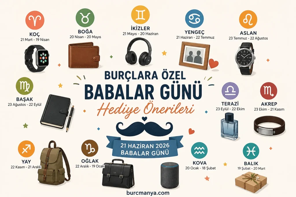 Burçlara Göre Babalar Günü Hediye önerileri
