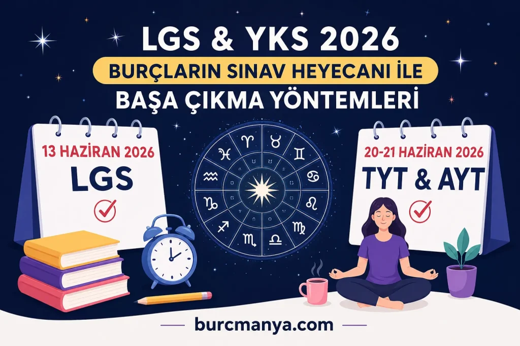 Burçların Sınav Heyecanı İle Başa Çıkma Yöntemleri