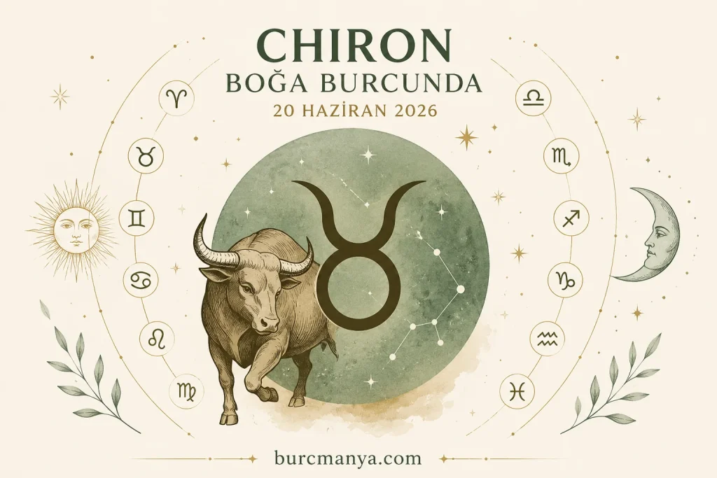 Chiron Boğa Burcunda 20 Haziran 2026