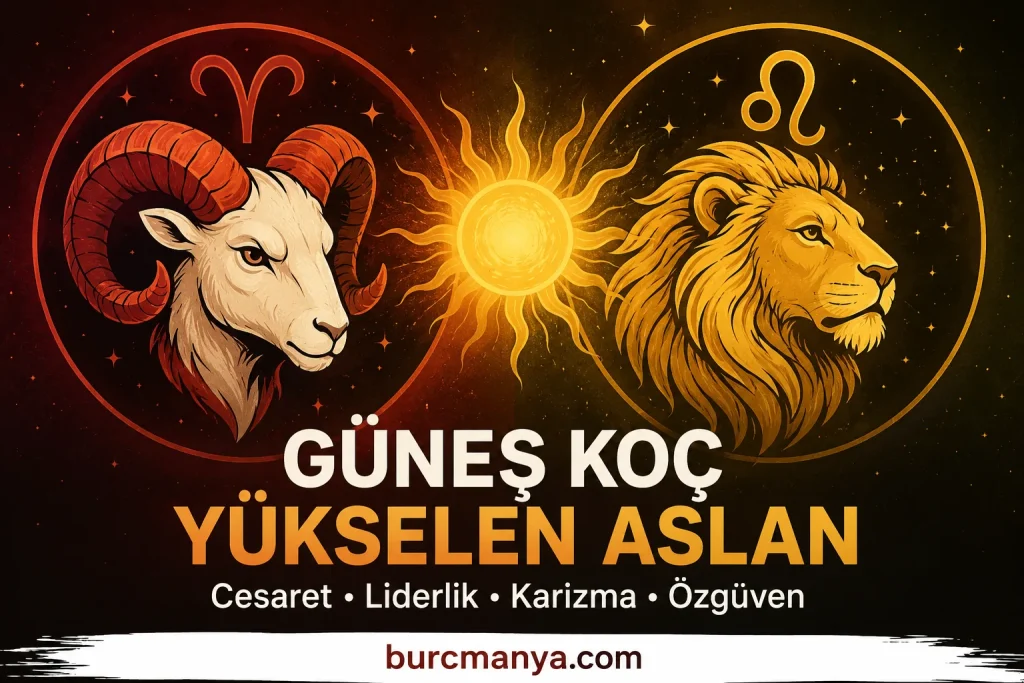 Güneş Koç Yükselen Aslan Kişisi Özellikleri
