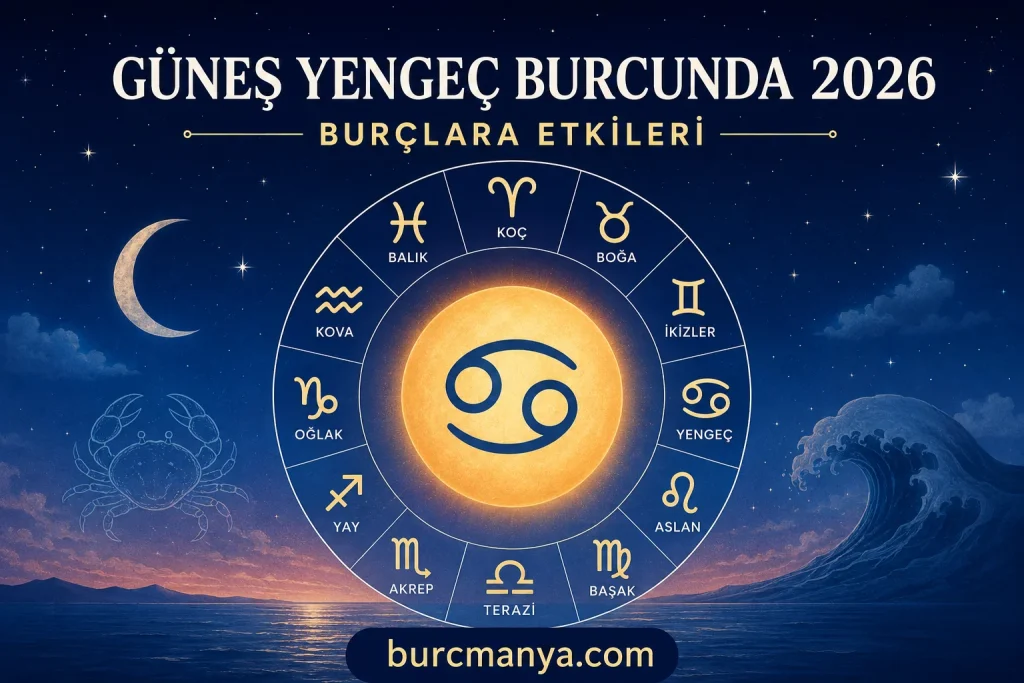 Güneş Yengeç Burcunda 2026 Burçlara Etkileri