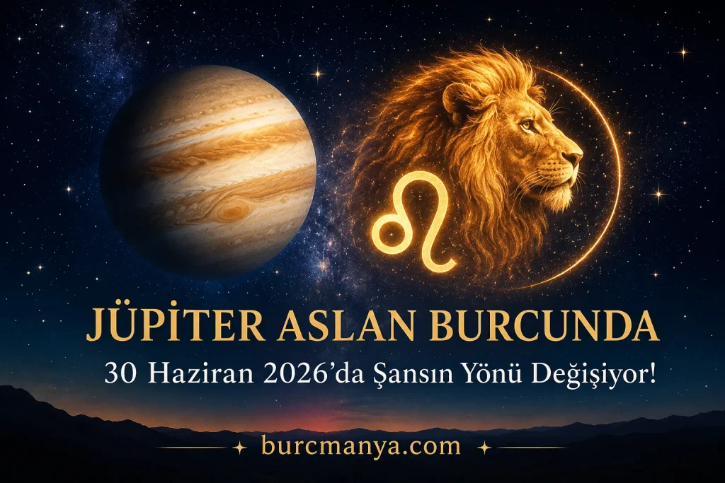 Jüpiter Aslan Burcuna Geçiyor 30 Haziran 2026