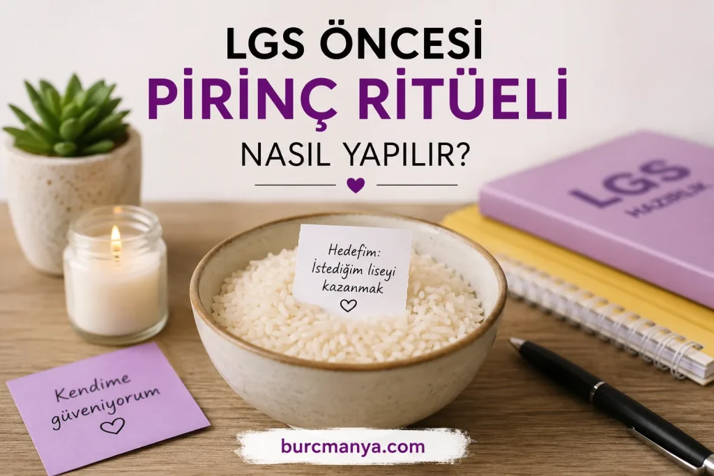 LGS Öncesi Pirinç Ritüeli Nasıl Yapılır