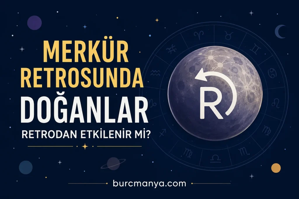 Merkür Retrosunda Doğanlar Retrodan Etkilenir Mi