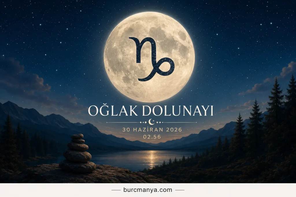 Oğlak Dolunayında Ne Yapılmalı