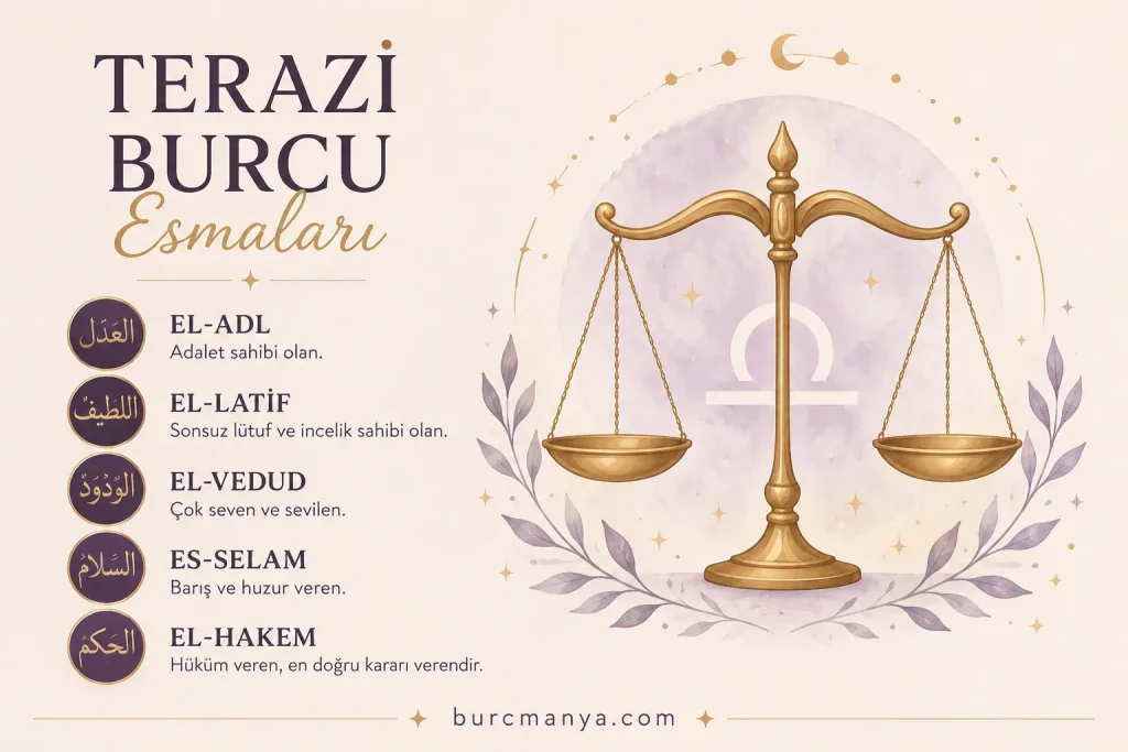 Terazi Burcu Esmaları