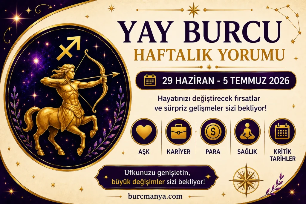 Yay Burcu Haftalık Yorumu 29 Haziran 5 Temmuz 2026