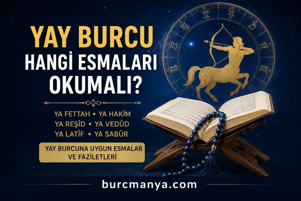 Yay Burcu Hangi Esmaları Okumalı