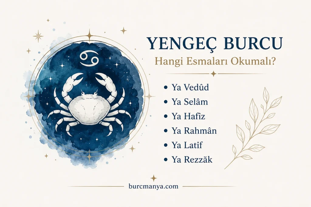 Yengeç Burcu Hangi Esmaları Okumalı