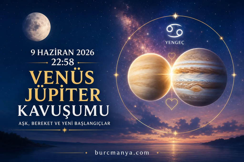 Venüs Jüpiter Kavuşumu 9 Haziran 2026