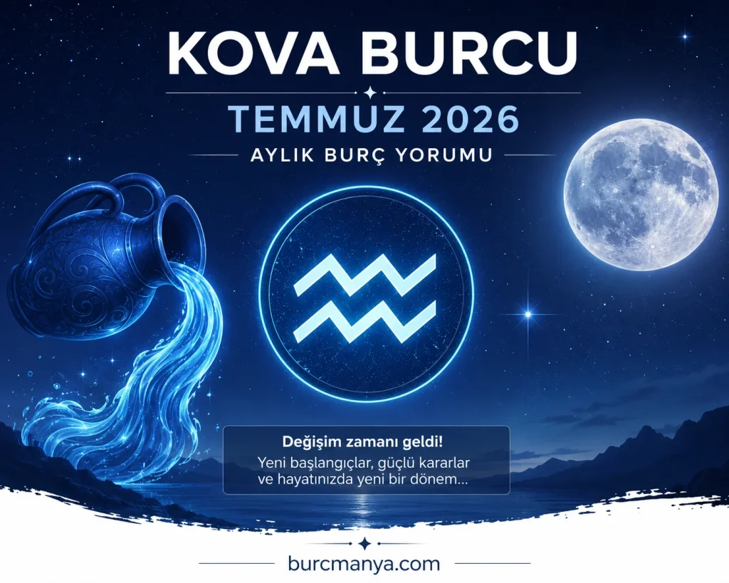 Kova Burcu Temmuz 2026 Aylık Burç Yorumları