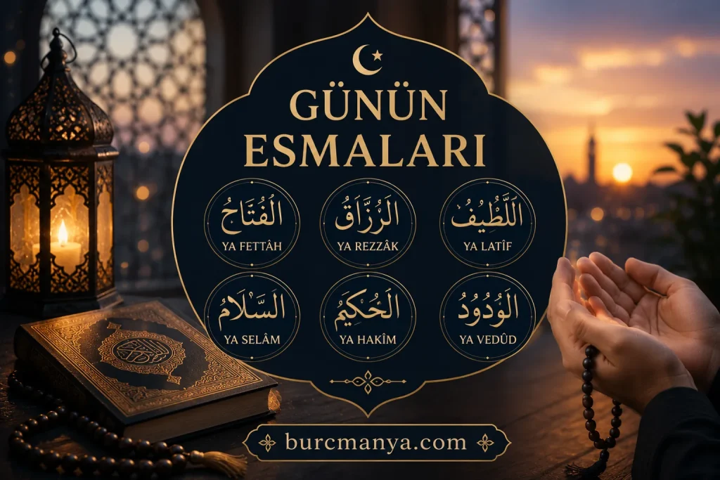 21 Temmuz 2026 Günün Esmaları