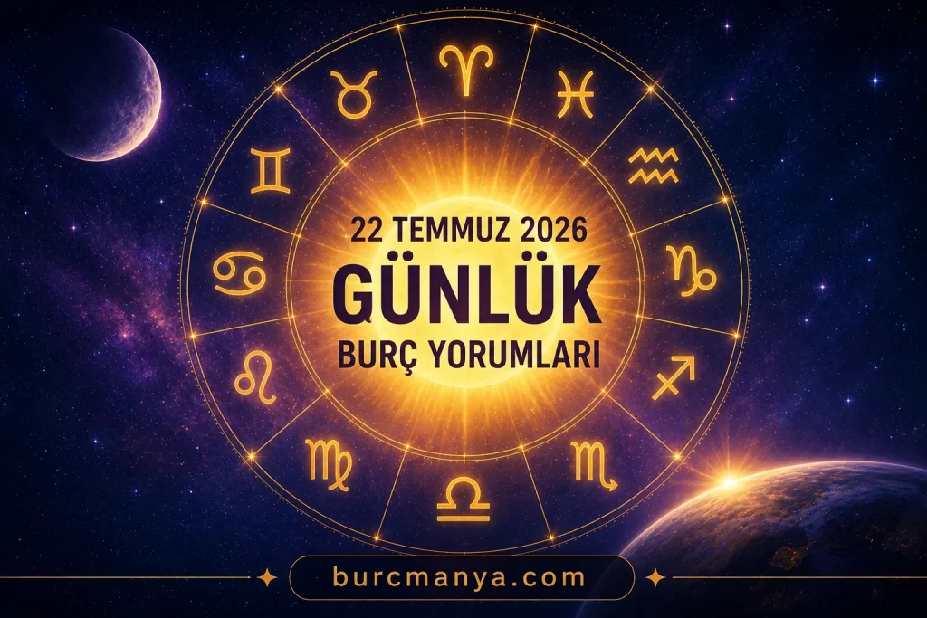 22 Temmuz 2026 Günlük Burç Yorumları