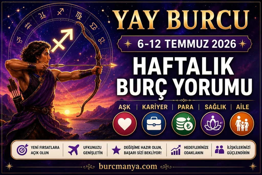 Yay Burcu 6-12 Temmuz 2026 Haftalık Burç Yorumu