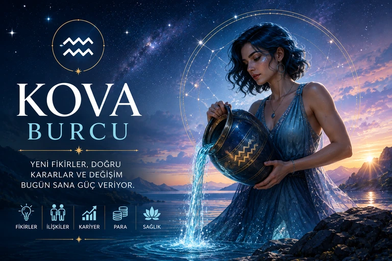 Kova Burcu Bugün günlük burç yorumu