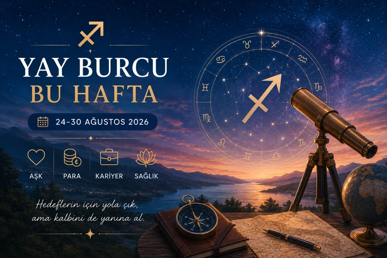 Yay Burcu Bu Hafta 24-30 Ağustos 2026 haftalık burç yorumu