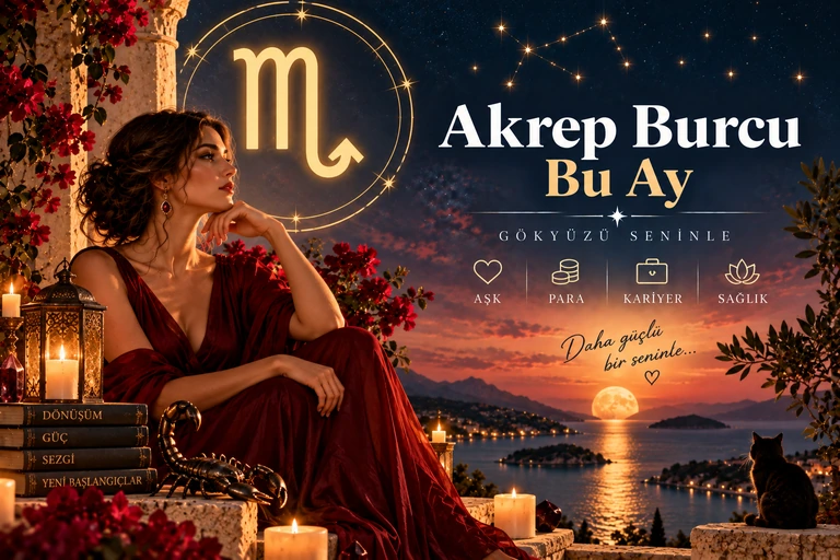 Akrep Burcu Aylık Burç Yorumu