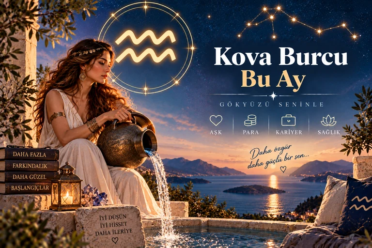 Kova Burcu Aylık Burç Yorumu