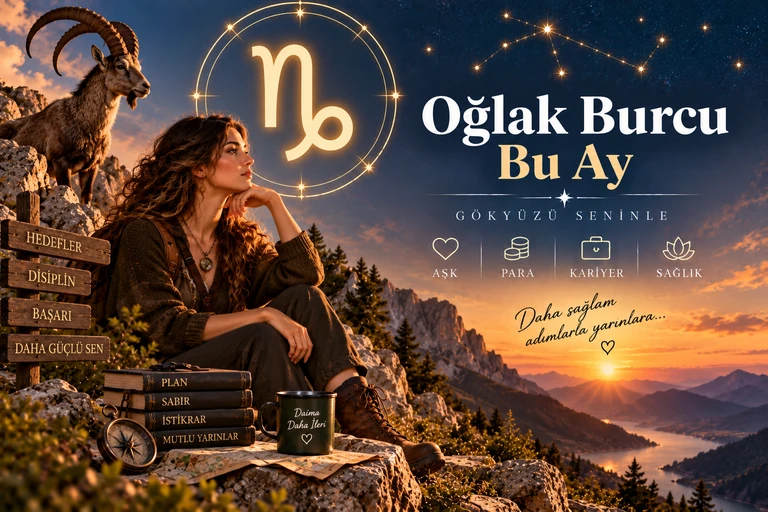 Oğlak Burcu Aylık Burç Yorumu