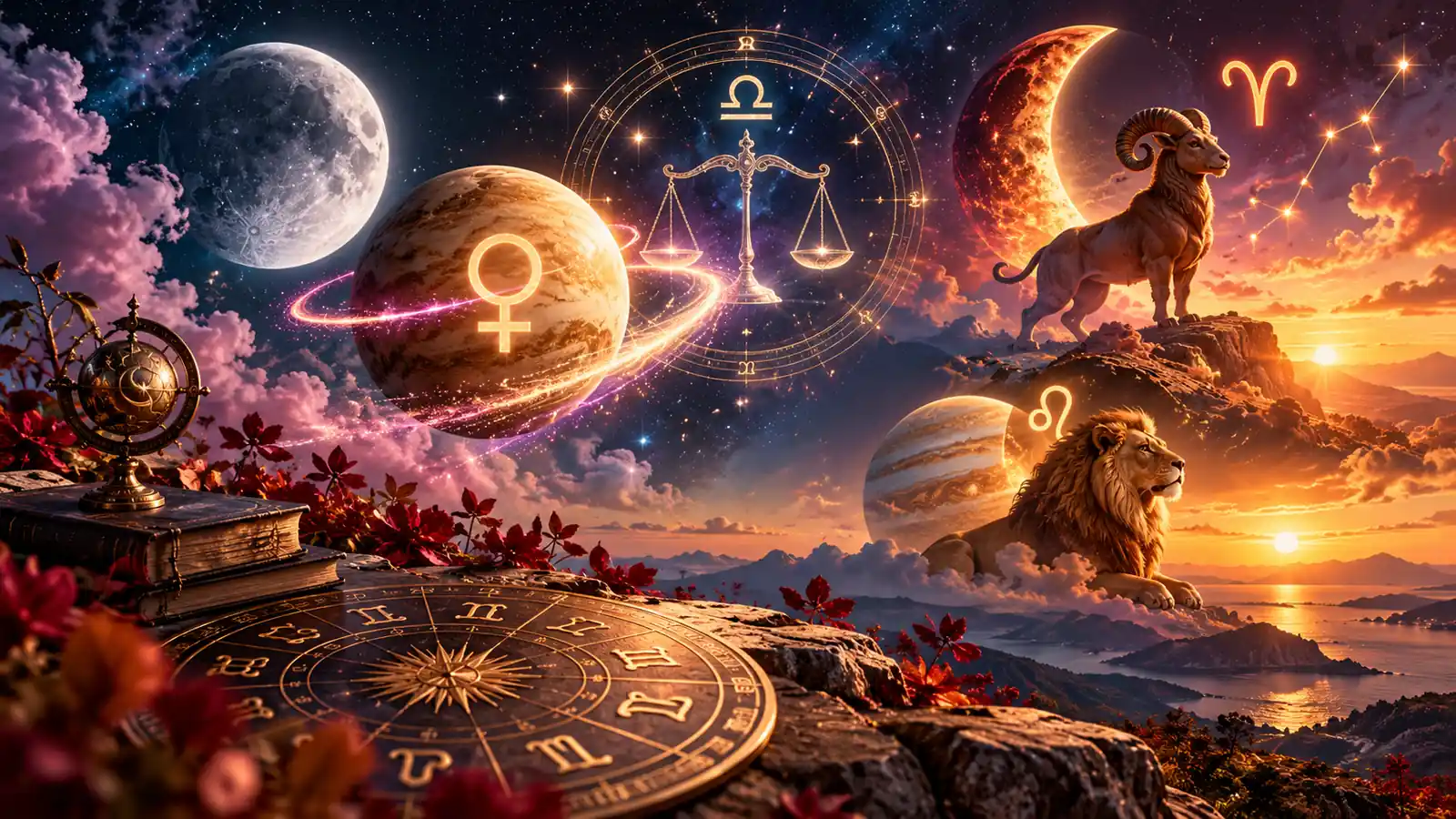 25 Ekim 2026 günlük burç yorumları için astrolojik gezegenler ve burç sembolleri