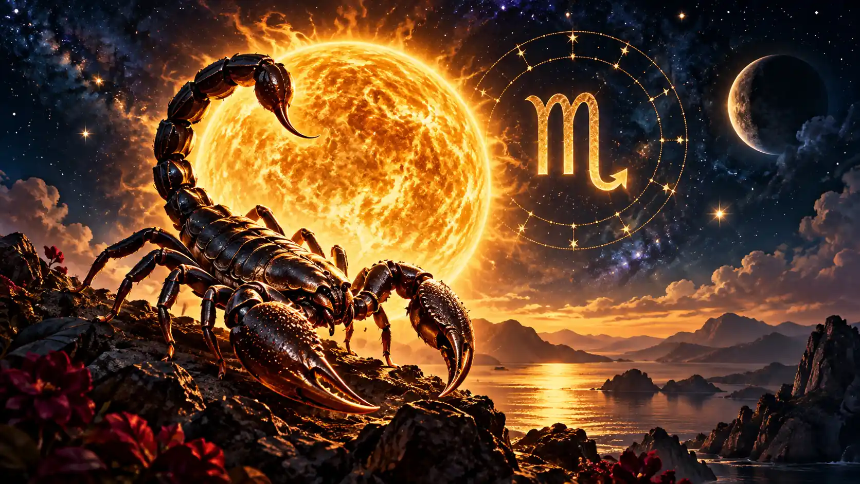Güneş Akrep burcunda astrolojik anlamı ve Akrep burcu sembolü
