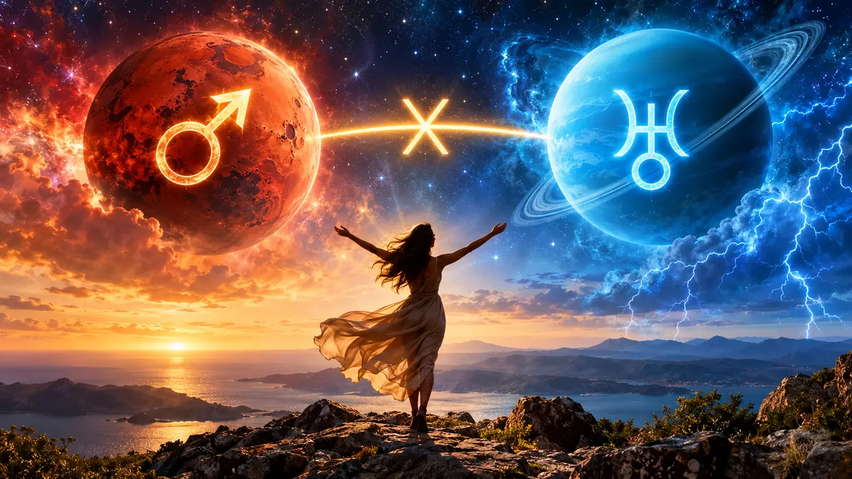 Mars Uranüs sekstili ne demek ve astrolojik etkileri