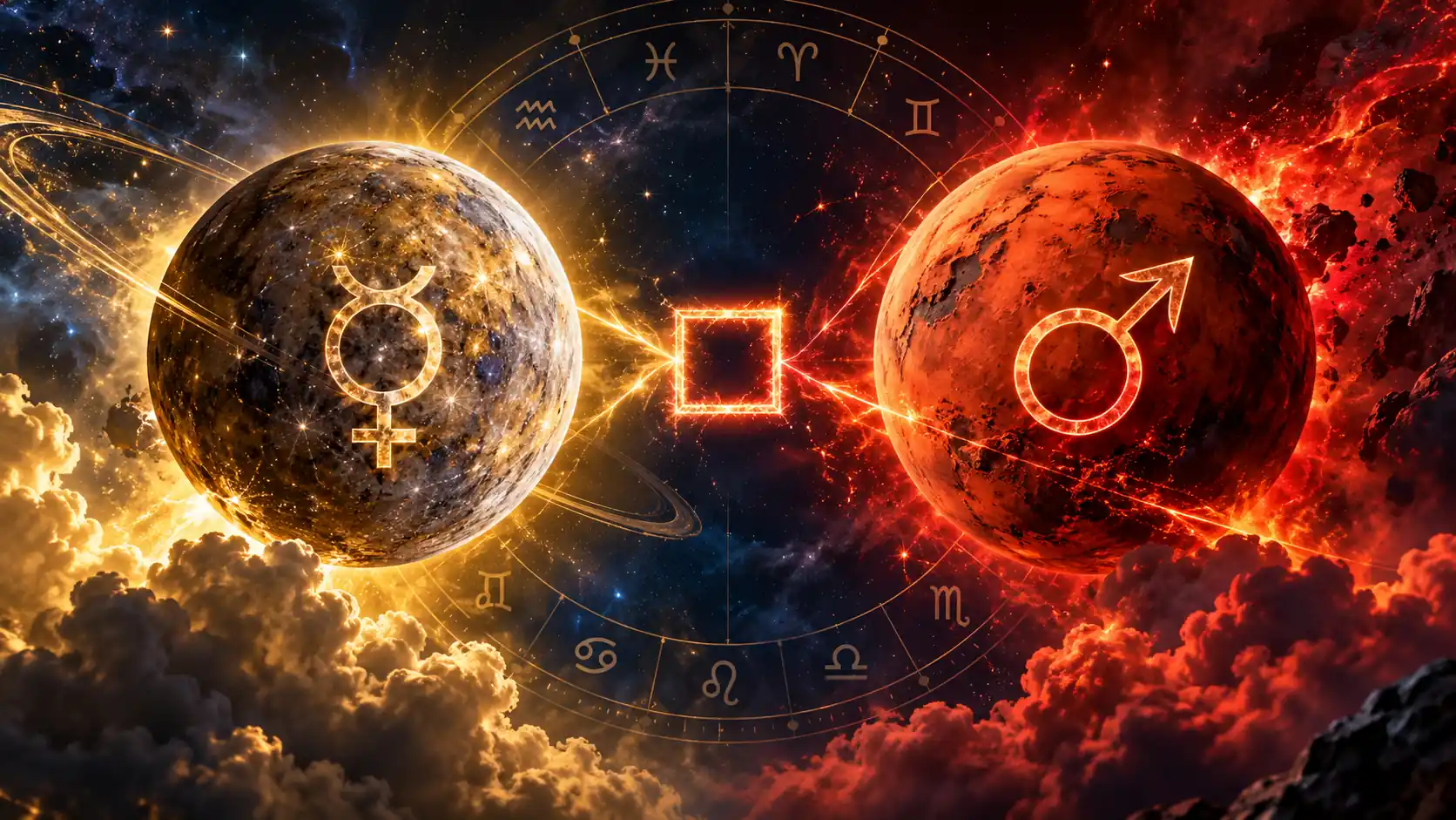 30 Ekim 2026 Merkür Mars karesi astrolojik açı görseli