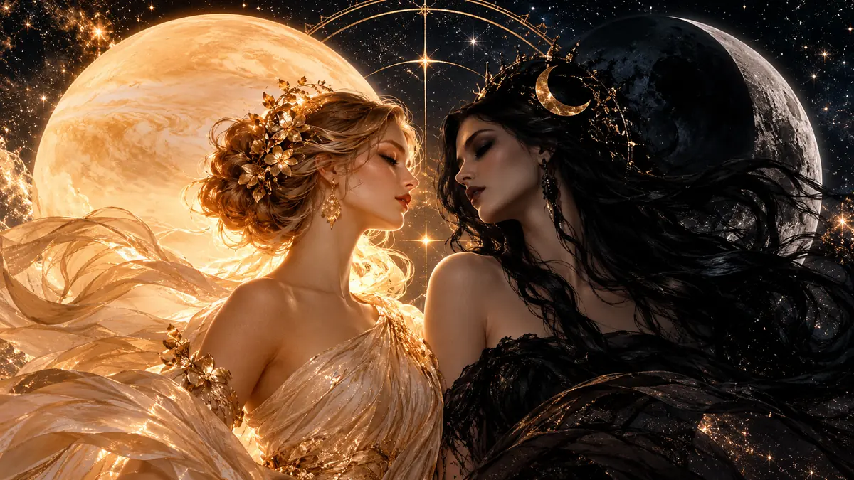 Venüs Lilith sekstili aşk, tutku ve özgürlük enerjisinin astrolojik temsili