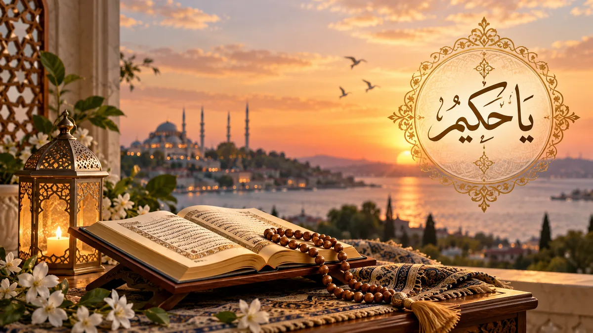 Ya Hakim esması ne için okunur ve faziletleri
