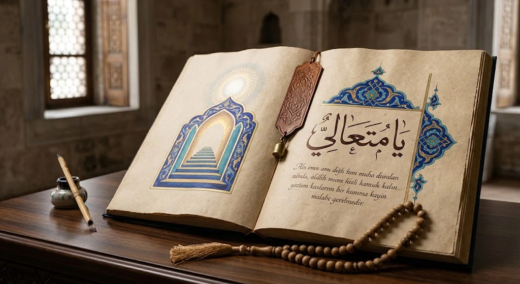 Ya Müteâli esması ne için okunur, anlamı ve hat yazısı örneği